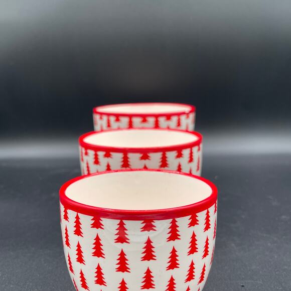 Walgreens Christmas Tree Nesting Bowls - Set of 3 - Picture 8 of 16